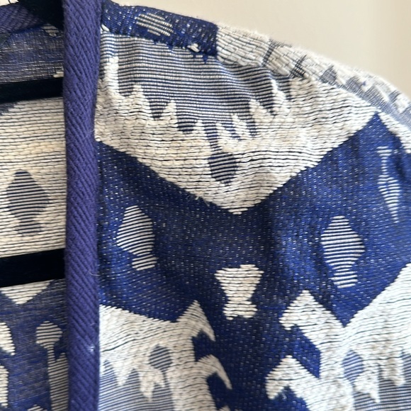 NWOT casual jacket, bohemian pattern, - Picture 4 of 7